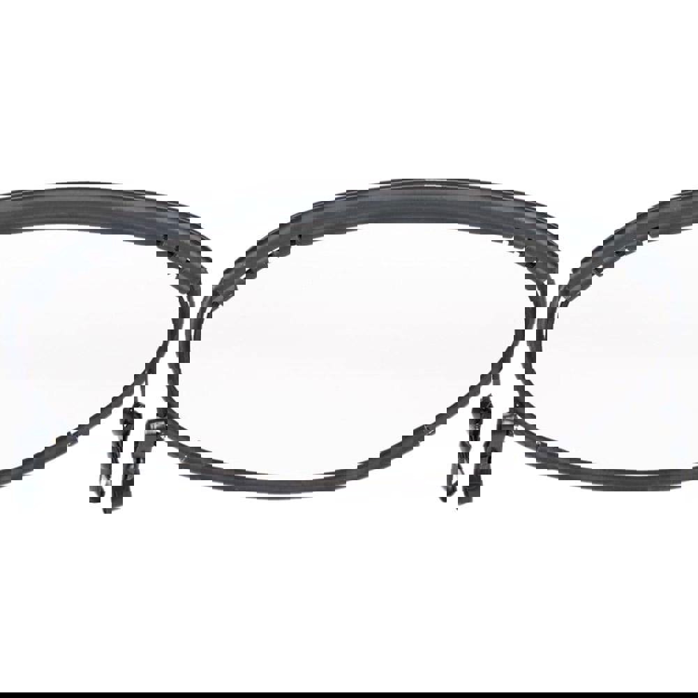 Hard Hat Goggle Retainer: Neoprene, Black, Use with Hat